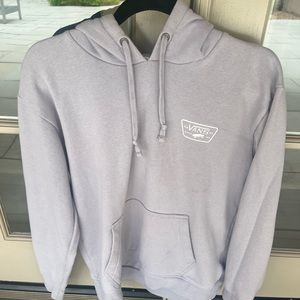 Vans light purple hoodie